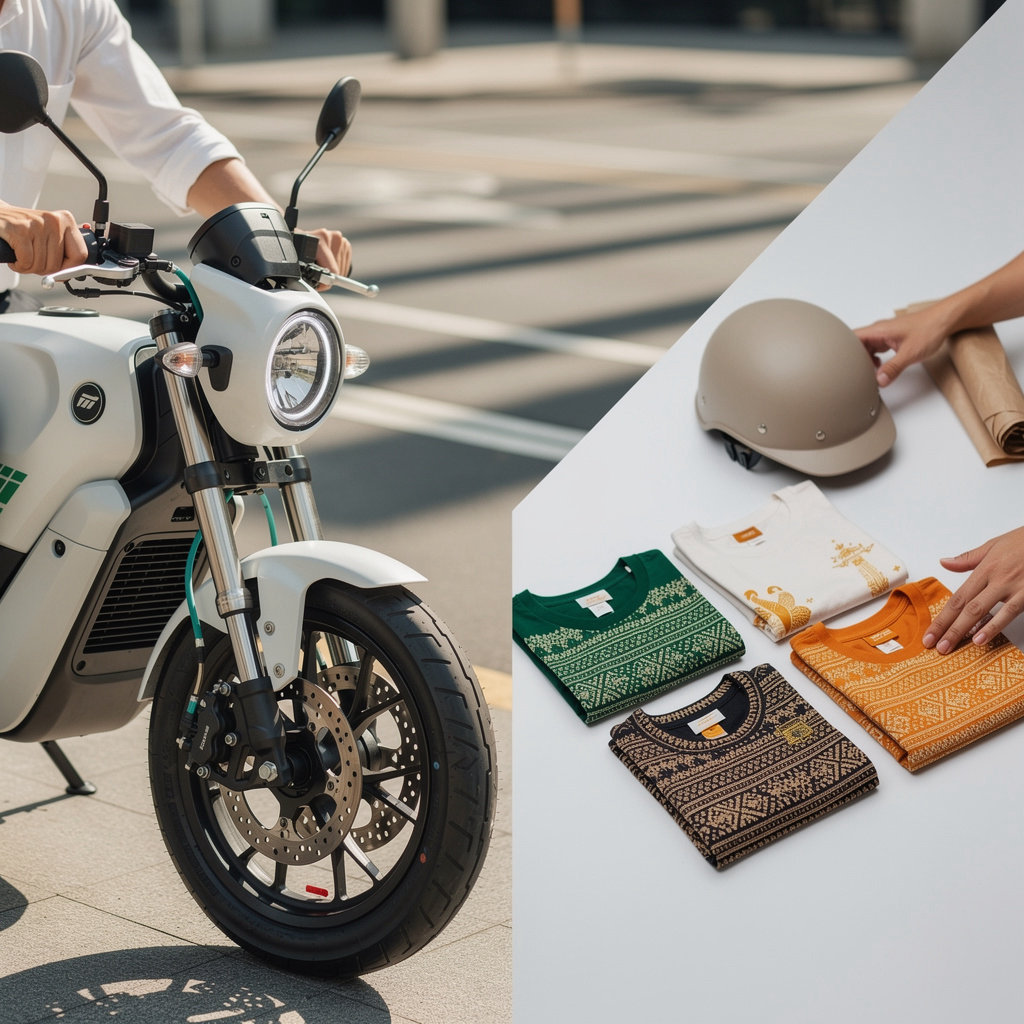 Hebrom motos elétricas e camisetas tailandesas produtos em Curitiba